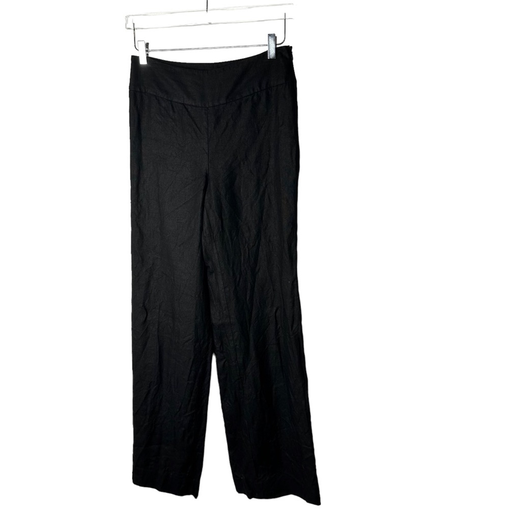 Lauren Ralph Lauren Green Label Black High Waist dress Pants
Linen Wide Leg Sz 2 - Picture 3 of 9